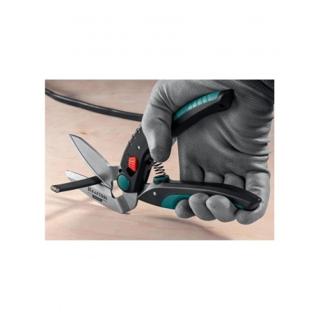 Ножницы KRAFTOOL BULLDOG, 250 мм, многофункциональные прямые технические (23203) - фото 14