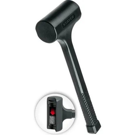 Молоток цельнолитой безынерционный STAYER 1350 г, 60 мм 2042-135...