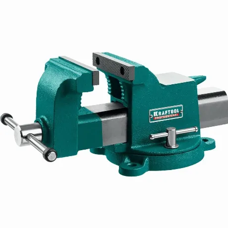 Тиски слесарные стальные KRAFTOOL STEEL, 100 мм, (32701-100)