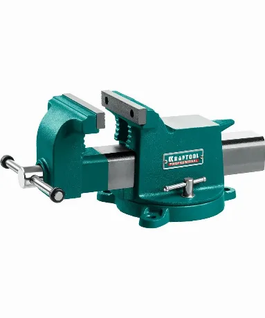 Тиски слесарные стальные KRAFTOOL STEEL, 125 мм, (32701-125)