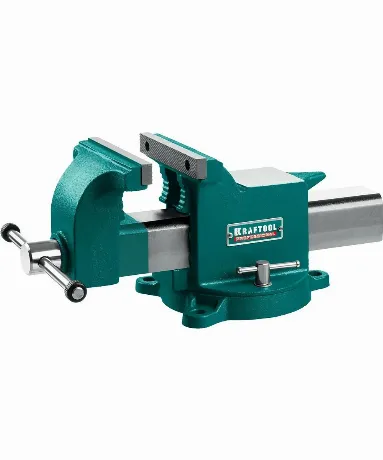 Тиски слесарные стальные KRAFTOOL STEEL, 150 мм, (32701-150)