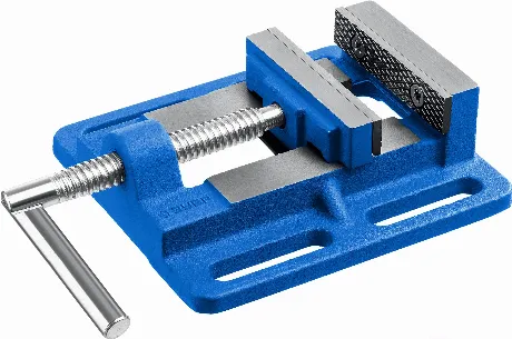 Тиски ЗУБР 75 мм, станочные сверлильные, Профессионал (32721-75)