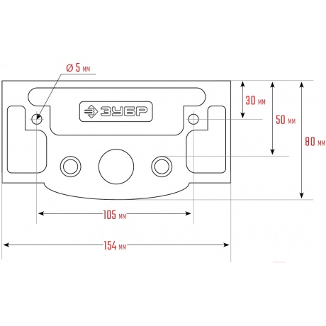 Тиски ЗУБР 150 мм, столярные, Профессионал (32730) - фото 12