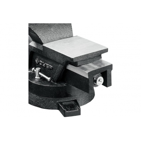 Тиски слесарные ЗУБР 150 мм, (3258) - фото 6