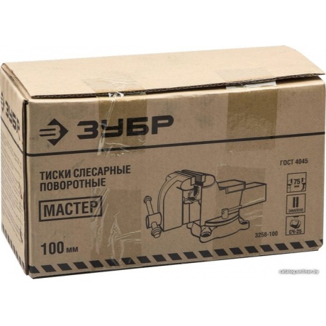 Тиски слесарные  ЗУБР 125 мм - фото 2