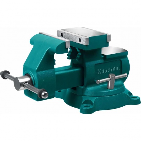 

Тиски слесарные KRAFTOOL Reversible 140 мм, расход 273 мм, (32705-140)