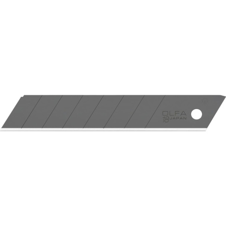 Лезвия для ножа Excel Black OLFA OL-LBB-50, 18 мм, 50 шт., в пластиковом кейсе, особо острые