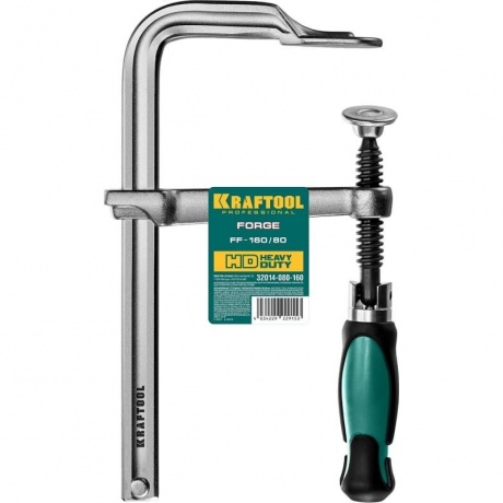Струбцина F-образная Kraftool Forge FF-160/80 32014-080-160, 80 ? 160 мм