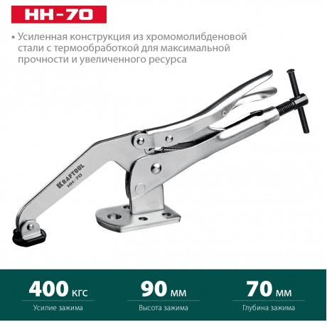 Зажимная струбцина Kraftool SS-9 32220, 92 ? 62 мм - фото 10