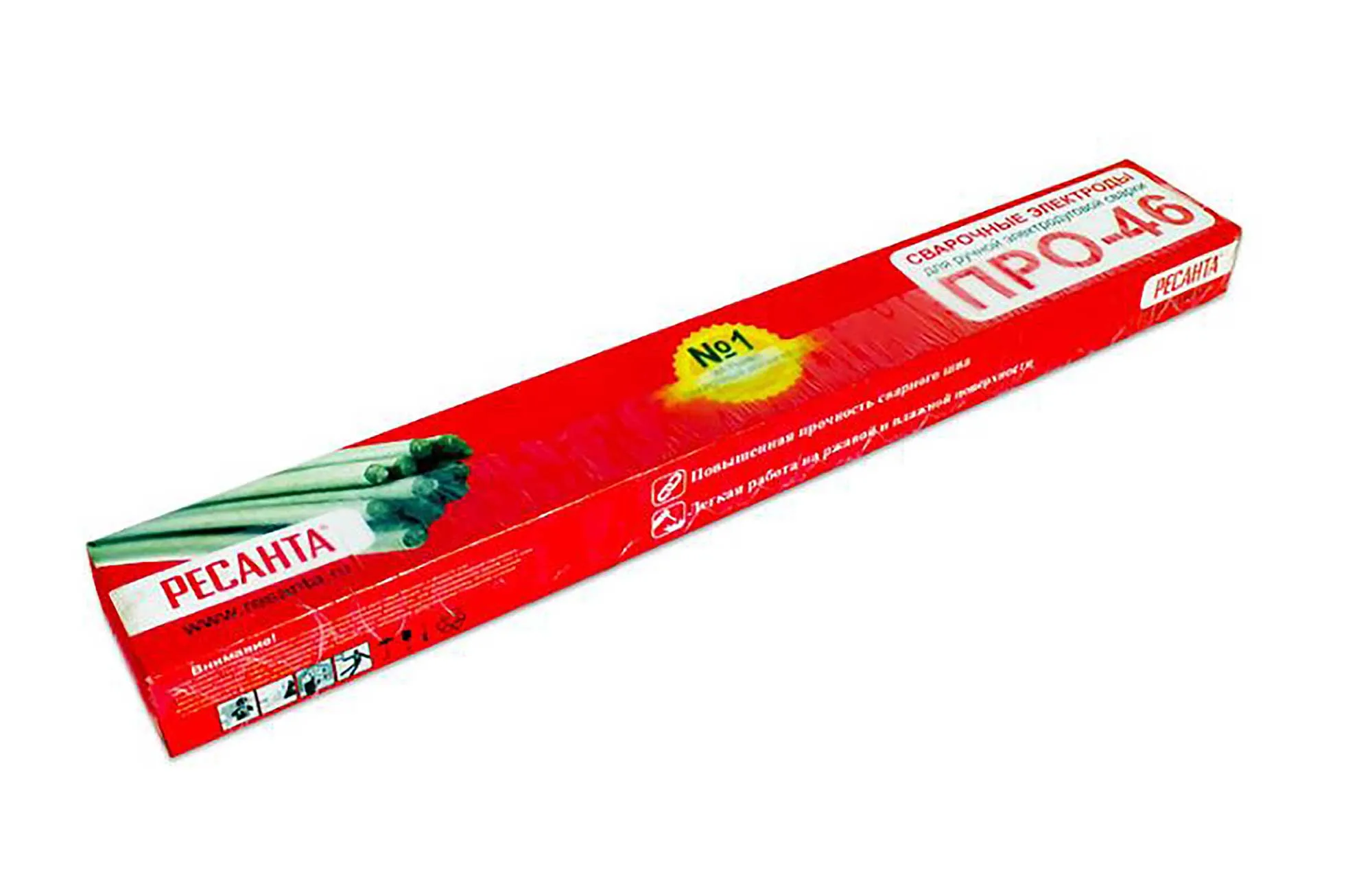 Электрод Ресанта ПРО-46 Ф3,0 Пачка 3 кг - фото 1