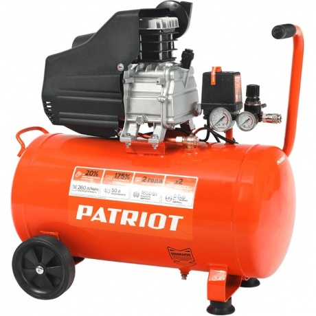 Компрессор поршневой масляный Patriot EURO 50/260 525306367