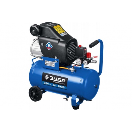 Компрессор воздушный Зубр КПМ-320-24 - фото 1