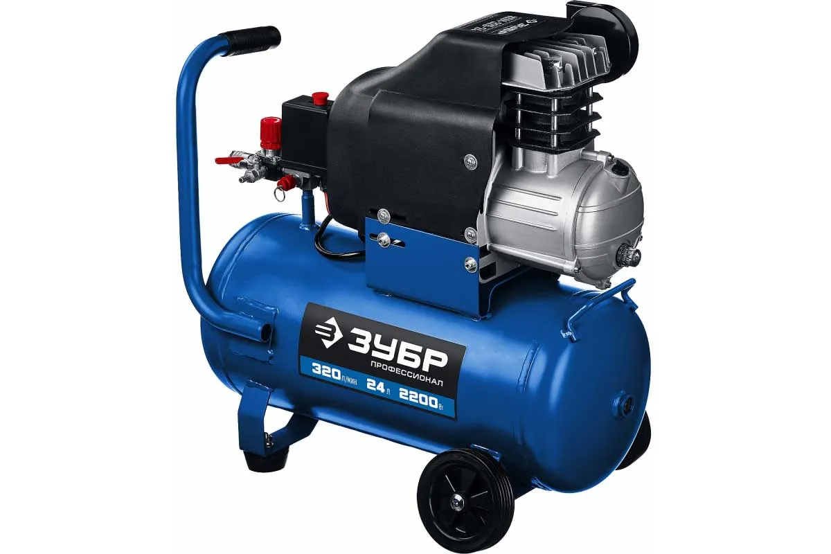 Компрессор воздушный Зубр КПМ-320-24 - фото 2