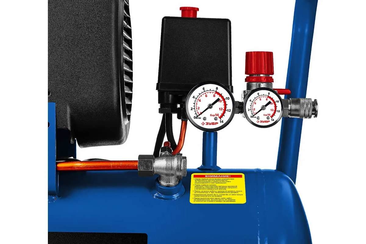 Компрессор воздушный Зубр КПМ-320-24 - фото 5
