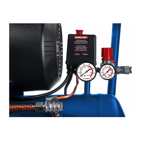 Компрессор воздушный Зубр КПМ-400-50 - фото 4