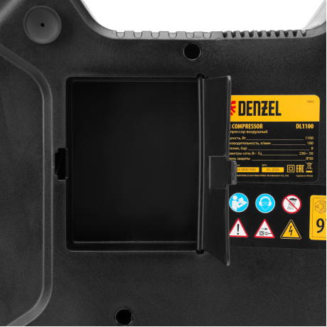 Компрессор воздушный Denzel DL1100 (58005) - фото 2