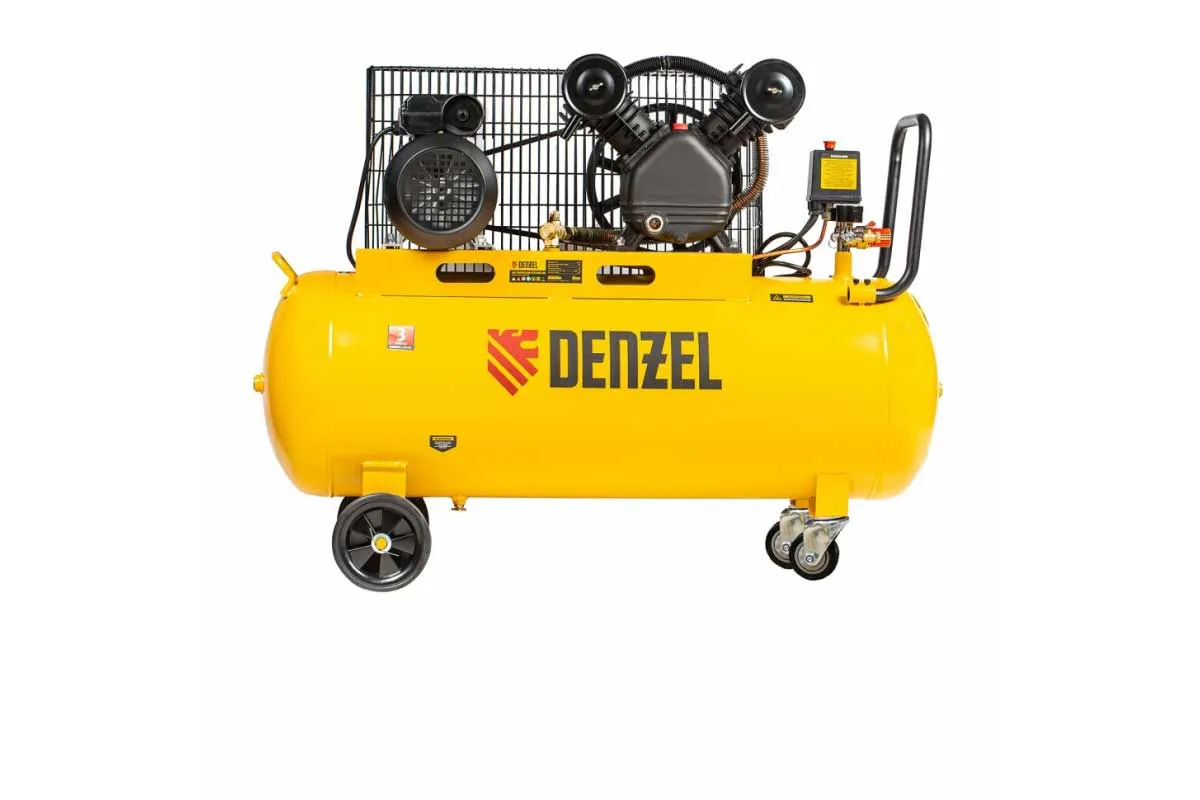 Компрессор воздушный Denzel BCV2200/100 58110 - фото 3