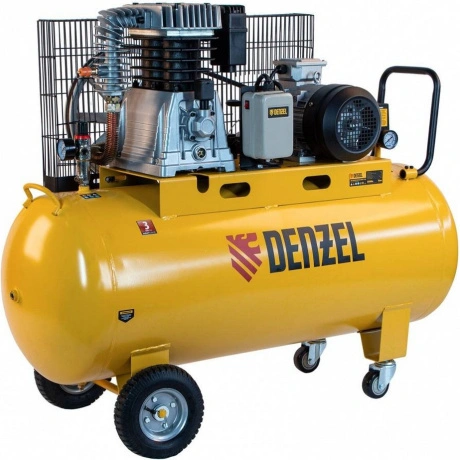 Компрессор воздушный рем. привод DENZEL 58124, BCI4000-T/200, 4,...