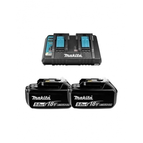 

Аккумулятор Makita BL1850B 18В 5Ач Li-Ion (З/У в компл.) (191L75-3)