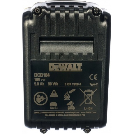 Аккумулятор для инструмента DeWalt DCB184-XJ - фото 9