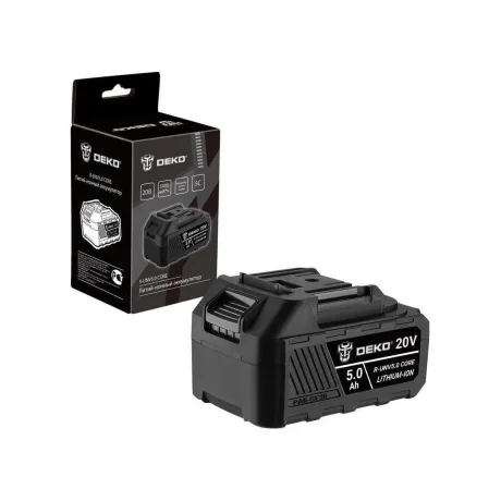 Аккумулятор Deko R-UNV5.0 CORE, Li-ion, 20В, 5.0А*ч