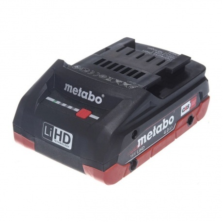 

Батарея аккумуляторная Metabo LiHD 18В 4Ач Li-Ion (625367000)