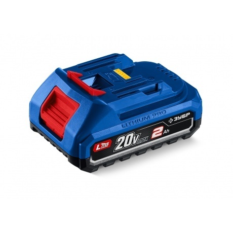 Аккумулятор ЗУБР Power PRO, 20 В, 2.0 А·ч, LMS, ПРОФЕССИОНАЛ (BP-P-20-2)