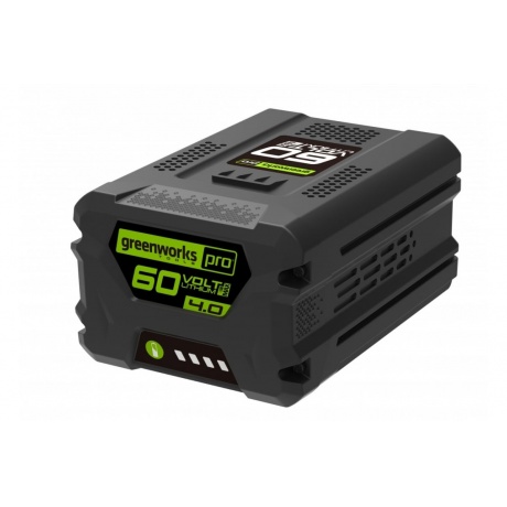 

Батарея аккумуляторная Greenworks G60B4 60В 4Ач Li-Ion (2918407)
