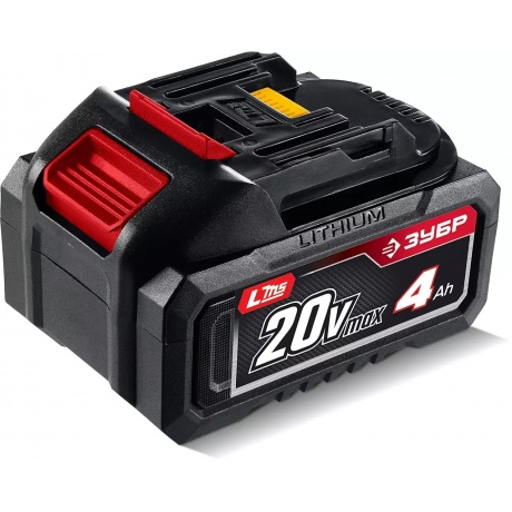 

Аккумулятор ЗУБР 20 В, 4.0 А·ч, LMS (АКБ-20-4)