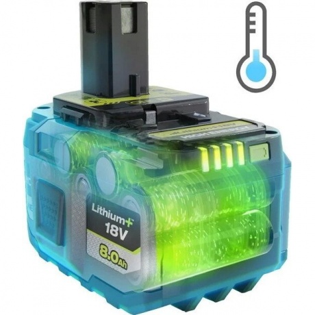 Аккумулятор Ryobi 18В RB1880T 5133006264 - фото 5