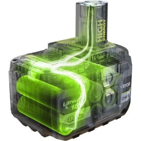 Аккумулятор Ryobi 18В RB1880T 5133006264 - фото 6
