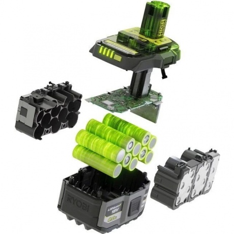 Аккумулятор Ryobi 18В RB1880T 5133006264 - фото 10