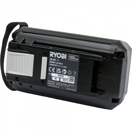 Аккумулятор Ryobi 36В RY36B80B 5133005911 - фото 3