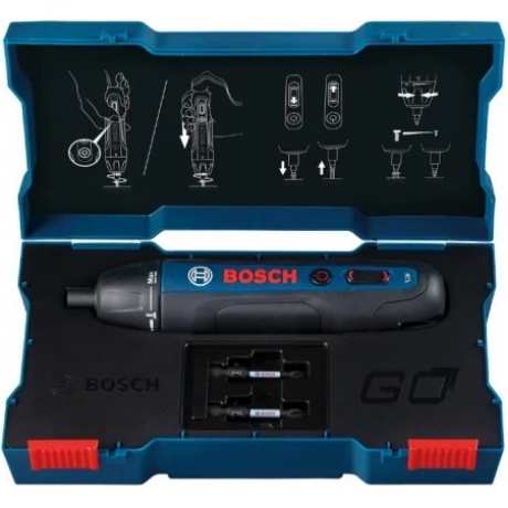 Отвертка аккумуляторная Bosch GO 2 (06019H2100) - фото 5