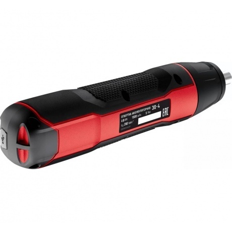 Отвертка аккумуляторная ЗУБР 3.6 В, (ЗО-4) - фото 6