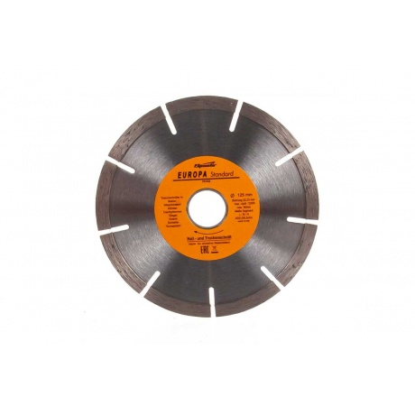 Диск отрезной алмазный сегментный Sparta Europa Standard 125x22,...