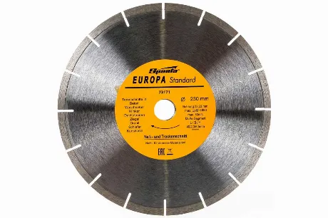 Диск отрезной алмазный сегментный Sparta Europa Standard 230x22,...