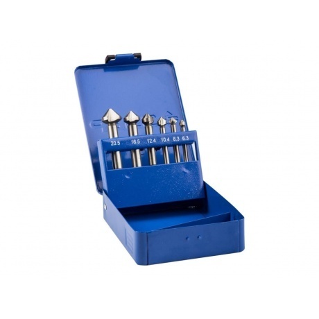 Набор зенкеров ЗУБР 6шт(М3-М10) 29730-H6 - фото 2