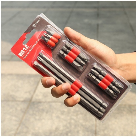 Набор бит DEKO BS12 (12 шт.) - фото 6