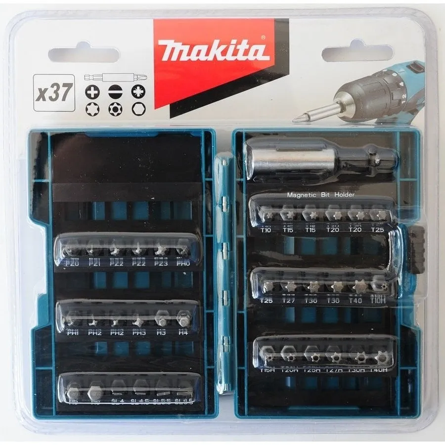 Набор бит Makita B-28606 (37пред.) для шуруповертов - фото 5