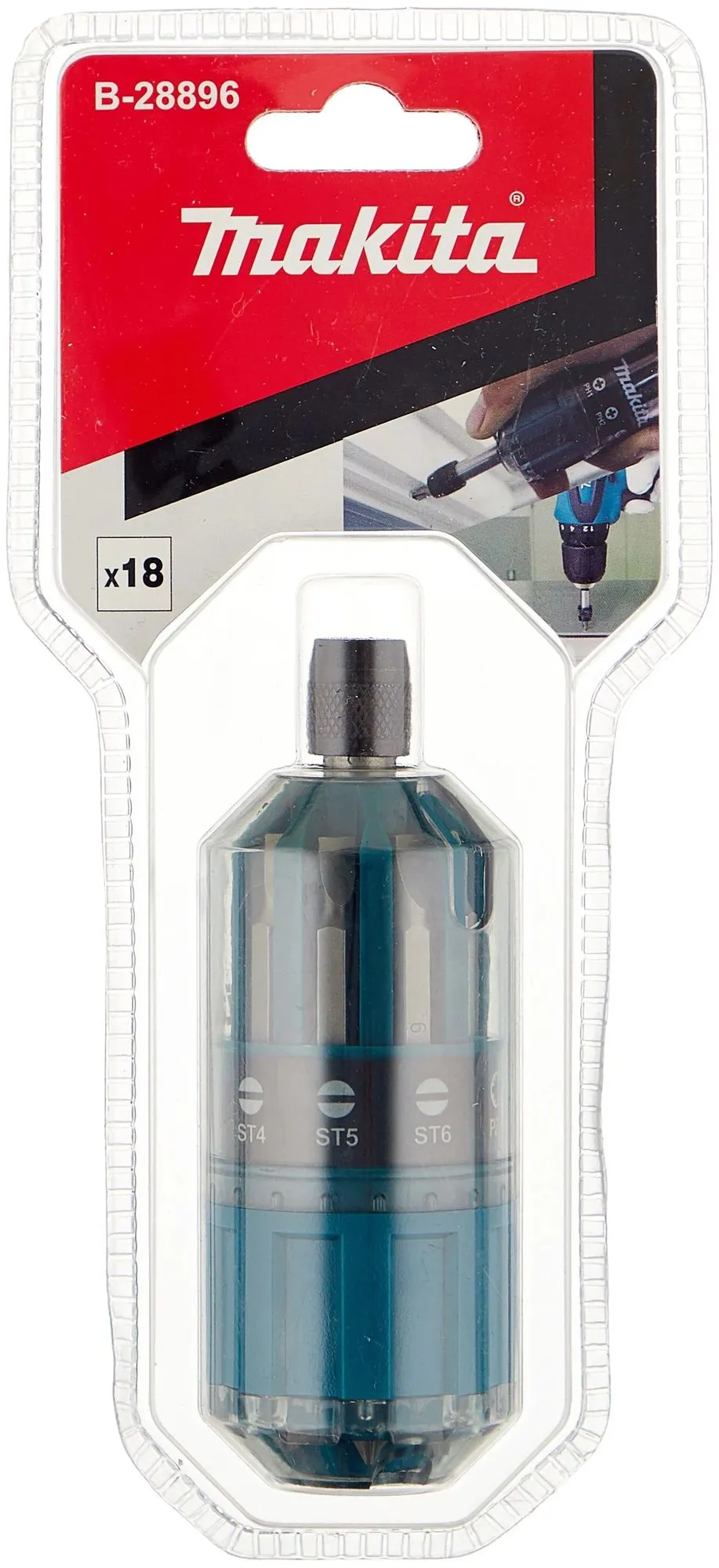 Набор бит Makita B-28896 (18пред.) для шуруповертов - фото 3