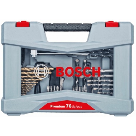Набор бит Bosch Premium Set-76 (2608P00234) (76пред.) для шуруповертов - фото 5