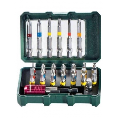 Набор бит Metabo 626710000 универсал. (29пред.) для шуруповертов - фото 3