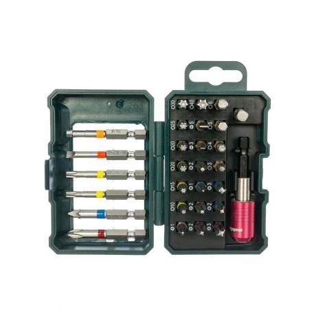 Набор бит Metabo 626710000 универсал. (29пред.) для шуруповертов - фото 4