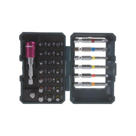 Набор бит Metabo 626710000 универсал. (29пред.) для шуруповертов - фото 5