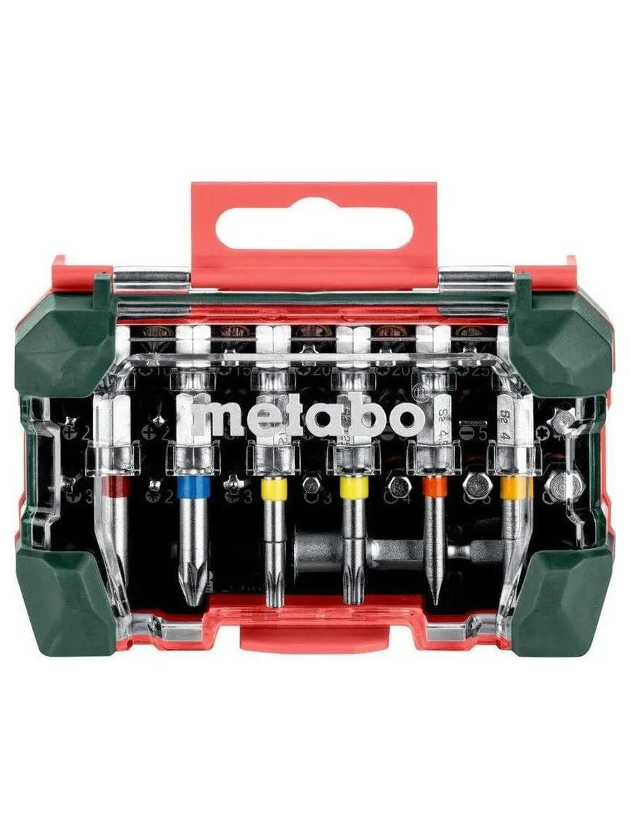 Набор бит Metabo 626710000 универсал. (29пред.) для шуруповертов - фото 10