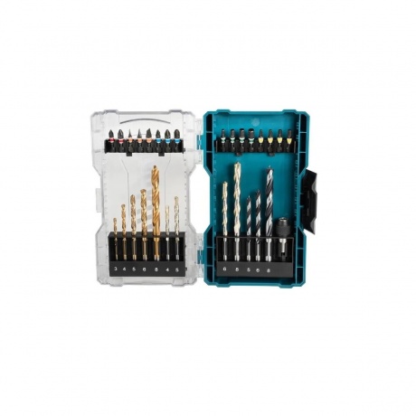 

Набор бит и сверл Makita E-07054 универсал. (29пред.) для шуруповертов/дрелей