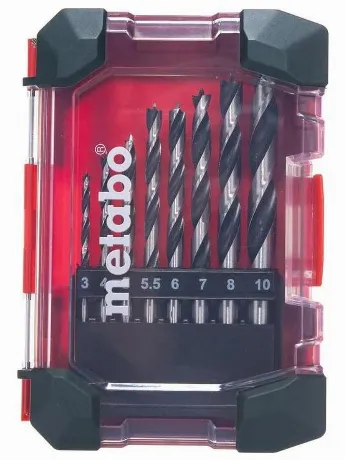 Набор сверл Metabo 626705000 по дереву (8пред.) для дрелей