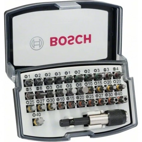 Набор бит Bosch Extra Hard (2607017319) универсал. (32пред.) для...