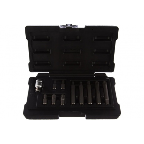 

Набор бит SPLINE, шестигранный хвостовик 1/2'', CrV, 10 мм, 11 предметов Stels